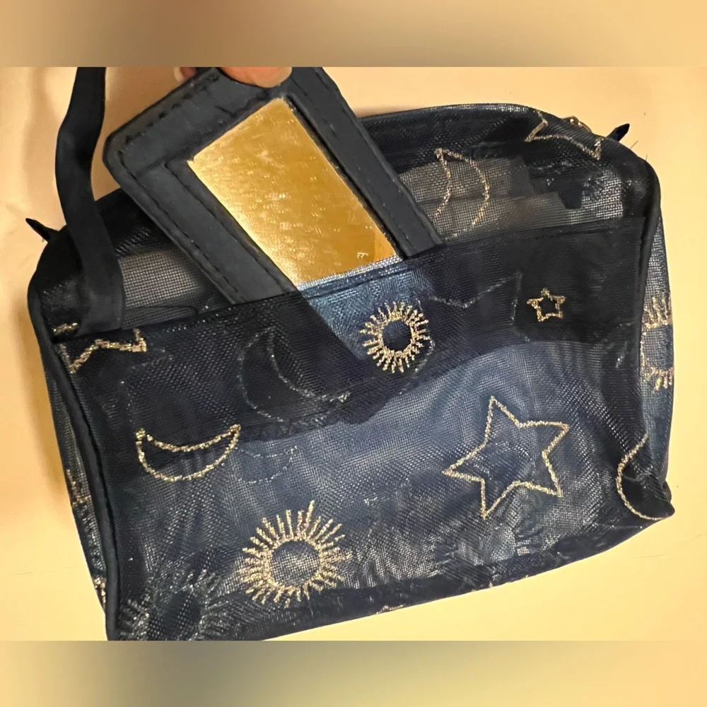 WOMEN’S CELESTIAL MESH COSMETIC BAG. - Picture 4 of 8